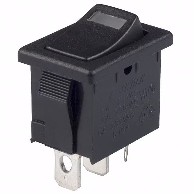 R1966ABLKBLKEFGRN E-Switch electronic component
